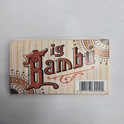 Big bamboo rolling paper for cigarettes