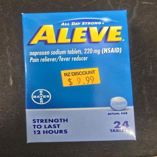 Aleve 220 mg 24 Tablets