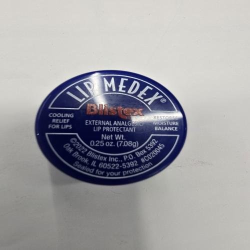 Blistex by lip medex lip Blum. 25 on can blue