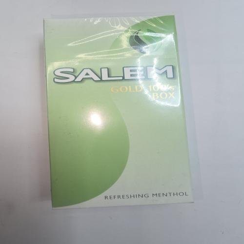 Salem Gold 100 menthol cigarettes 20 stick 1box