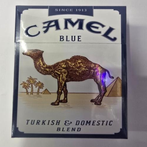 Camel blue original shorts cigarettes 20 stick in 1 box