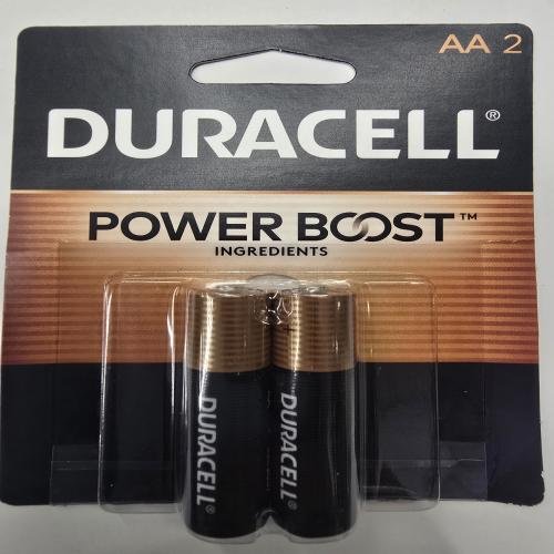Duracell battery AA 2in pack