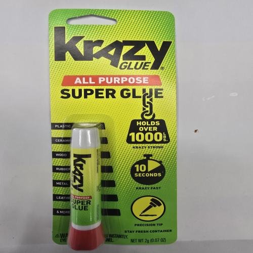 Crazy glue all purpose. Super glue