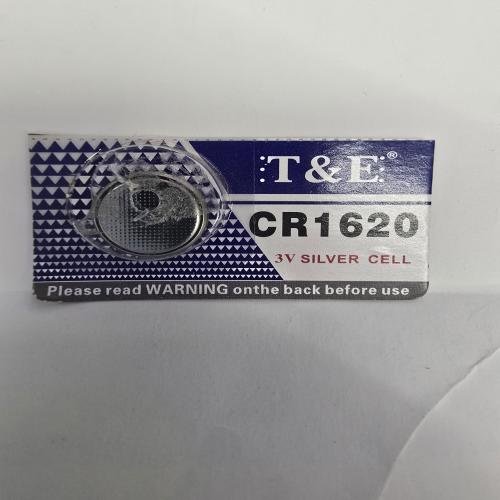 Battery flat t&amp;e cr1620